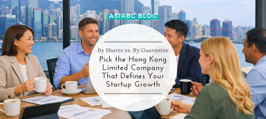 Youthful team with laptops & coffee brainstorming in a modern office in which Hong Kong limited company drives startup growth.