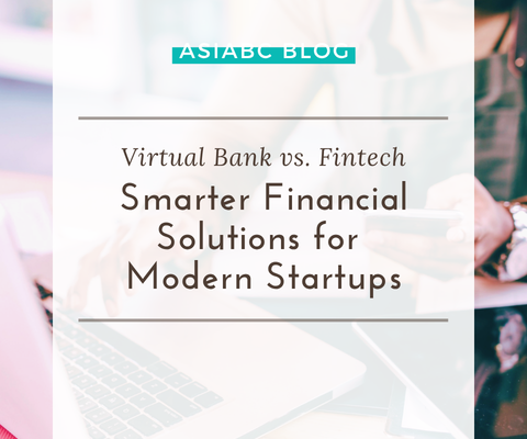 Entrepreneur exploring virtual bank and FinTech platforms for smarter business banking with AsiaBC.