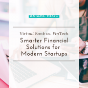 Entrepreneur exploring virtual bank and FinTech platforms for smarter business banking with AsiaBC.