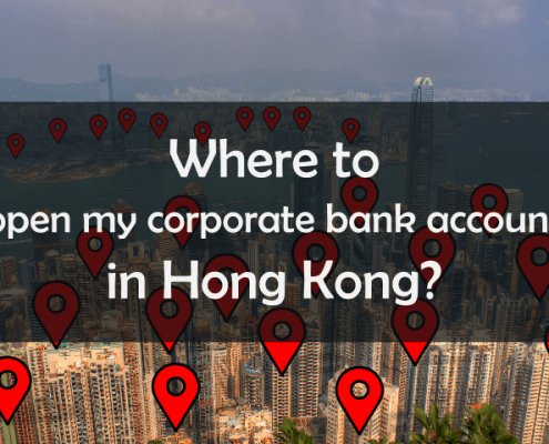 Where to open my corporate bank account in Hong Kong?
